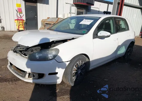 2012 Volkswagen Golf 2.5L 4-Door from USA, damaged, VIN WVWDB7AJ9CW298013